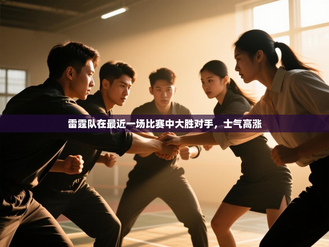 云开体育入口-雷霆队在最近一场比赛中大胜对手,士气高涨