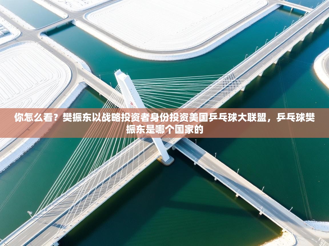 开云体育app官网-你怎么看?樊振东以战略投资者身份投资美国乒乓球大联盟,乒乓球樊振东是哪个国家的 第3张